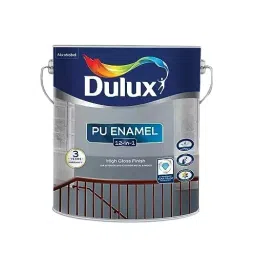 Dulux PU Enamel 12-in-1 High Gloss Finish Paint 1 L for Interior Exterior Metal & Wood Smoke Grey-picture-12