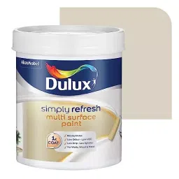 Dulux Simply Refresh 1 L Basic Beige Multi Surface Paint for Wall, Wood & Metal Surfaces-picture-27