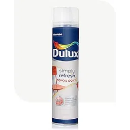 Dulux Simply Refresh Spray Paint | DIY, Quick Drying with Gloss finish for Metal, Wood, and Walls - 400ML (White)-picture-24