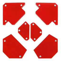 Dumdaar Welding Holding Corner Clamp Kit 200 Kg Clamping Force 8 cm Clamping Capacity Red for Welding Use-picture-44