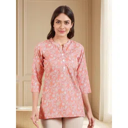 DUMMY SHAPE Women Printed Floral Kurta-picture-38