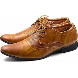 dunkaston Synthetic Leather Formal Lace Up Shoes for Men-picture-17