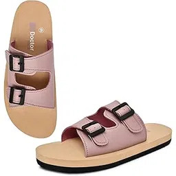 duosoft Flip Flop for Women | Soft Comfortable | Breathable | Fashionable | Stylish | Trendy | Super soft | Lightweight | Anti-Slip Sole | Indoor & Outdoor | (DT-033) (Pink)-picture-48