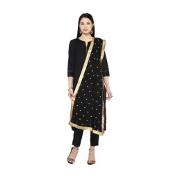 Dupatta Bazaar Black Dupatta-picture-20