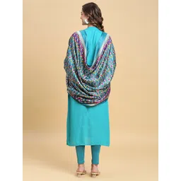 Dupatta Bazaar Ethnic Motifs Printed Art Silk Dupatta image 4