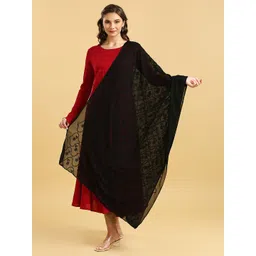 Dupatta Bazaar Floral Embroidered Dupatta-picture-29