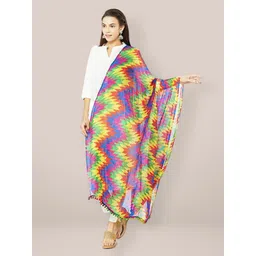 Dupatta Bazaar geometric Printed Dupatta-picture-1