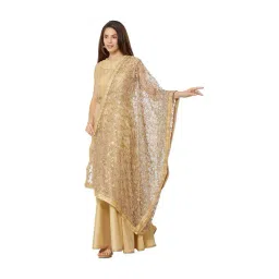 Dupatta Bazaar Gold Dupatta-picture-43