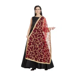 Dupatta Bazaar Red & Gold Dupatta-picture-21