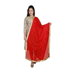 Dupatta Bazaar Red Dupatta-picture-28