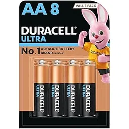 Duracell Ultra AA Battery, Pack of 8, High-Drain Devices, Digital Camera, Toy, Electric Toothbrush-picture-11