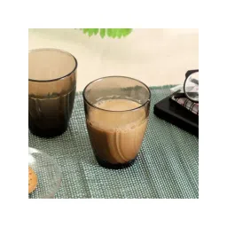 Duralex 'Beau Rivage' Brown Glass 21.5 cm Tumbler (0.25 L) - Set of 6-picture-40