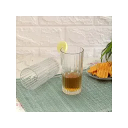 Duralex 'Manhattan' Transparent Glass 21 cm Tumbler (0.305 L) - Set of 6-picture-38