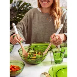 Duralex Solid Green Glass Table Bowl (970 ml) - Set of 3-picture-23