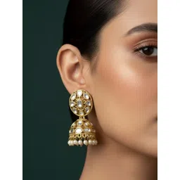 DURATI Circular Jhumkas Earrings-picture-23