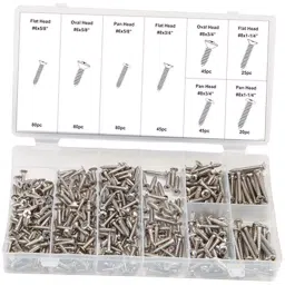 DURATOOL Countersunk Screw Assortment, Ss, 420Pcs, D01886-picture-18