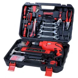 Durelo HTK-144 144 Pcs Corded Electric Drill with Tool Kit image 5