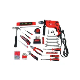 Durelo HTK-144 144 Pcs Corded Electric Drill with Tool Kit image 3