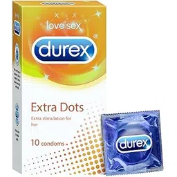 Durex Extra Dots - Pack of 10 Condoms-picture-23