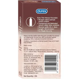 Durex - Pack of 12 Condoms (Chocolate) image 1