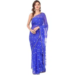 DURGA EMPORIO Bandhani Zari Pure Chiffon Bandhani Saree-picture-23