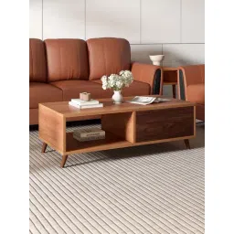 Durian Danish Teak Solid Wood Rectangle Coffee Table-picture-41