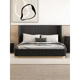 Durian Opus Walnut Engineered Wood King Bed-picture-33