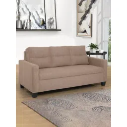 Duroflex Ease Brown Neem Wood 3 Seater Sofa-picture-41