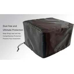 Dust Cover Protect Case for Instant Pot Coffee Machine Air Fryer Microwave oven Kitchen appliance Cover Black (Black, 22Wx17Dx15H in) image 3