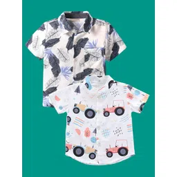 DUTT CREATION Boys Classic Floral Printed Casual Shirt-picture-53