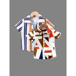 DUTT CREATION Boys Classic Floral Printed Formal Shirt-picture-21