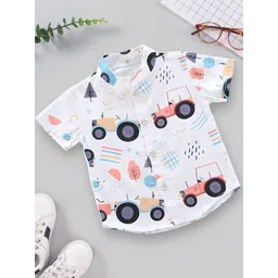 DUTT CREATION Boys Classic Printed Casual Shirt-picture-44