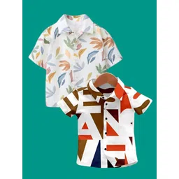 DUTT CREATION Boys Classic Printed Casual Shirt-picture-39