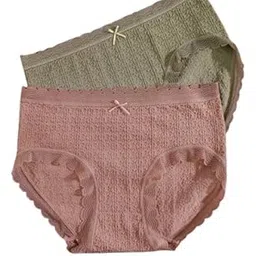 dwelron vision Women's Lace Trim Panties Set, Nylon Spandex, Modern Style Thongs, Hand Wash Only, Standard Size, Multi-Color Pack-picture-33