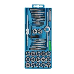 DY TOOLS Screw Extractor Metric Tap & Die Set M3-M12 Thread Size Range (Set of 40 Pcs)-image-13