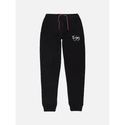 DYCA Boys Black Solid Cotton Joggers-picture-16