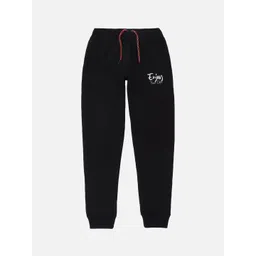 DYCA Boys Black Solid Cotton Joggers-picture-15