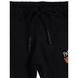 DYCA Boys Black Solid Cotton Track Pants image 3