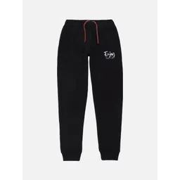 DYCA Boys Black Solid Jogger Cotton Pant-picture-18