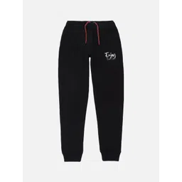 DYCA Boys Black Typograpy Printed Track Pants-picture-28