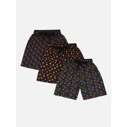 DYCA Boys Pack of 3 Printed Multicolor Shorts-picture-37