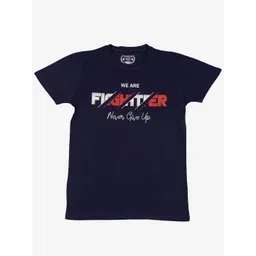 DYCA Boys Typography Printed Nautical Round Neck T-shirt-picture-28