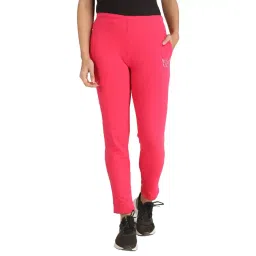 Dyca Fuchsia Mid Rise Track Pants-picture-27