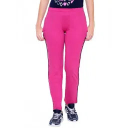 Dyca Fuchsia Mid Rise Track Pants-picture-36