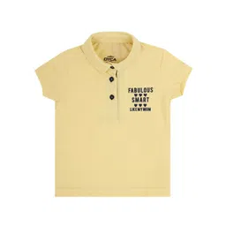 DYCA Girls Yellow Polo Color T-shirt-picture-37