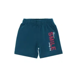 Dyca Kids Caribbean Blue Cotton Printed Shorts-picture-12