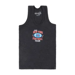 Dyca Kids Multicolor Cotton Printed Vest (Pack of 3) image 2