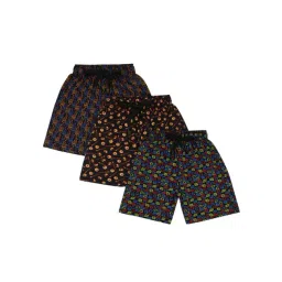 Dyca Kids Multicolor Printed Shorts (Pack Of 3)-picture-20