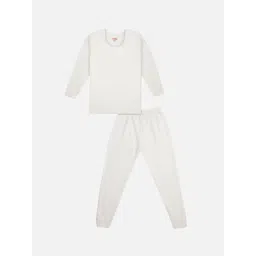 DYCA Kids Off-White Solid Thermal Set-picture-41