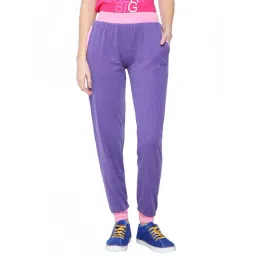 Dyca Purple & Pink Mid Rise Joggers-picture-36